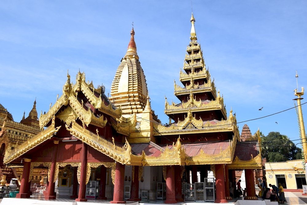 de stad Bagan in Myanmar legpuzzel online