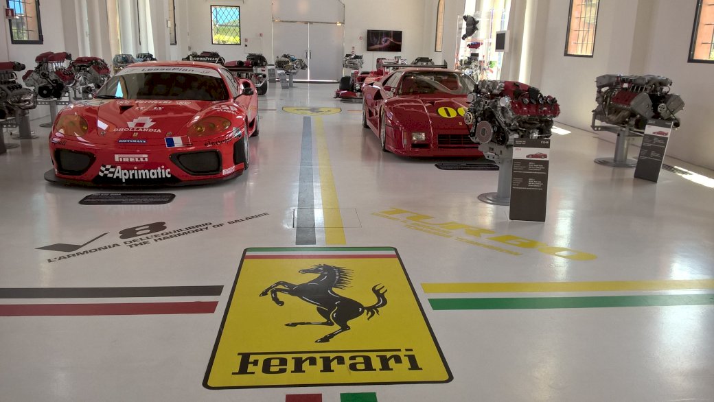 Voitures Ferrari puzzle en ligne
