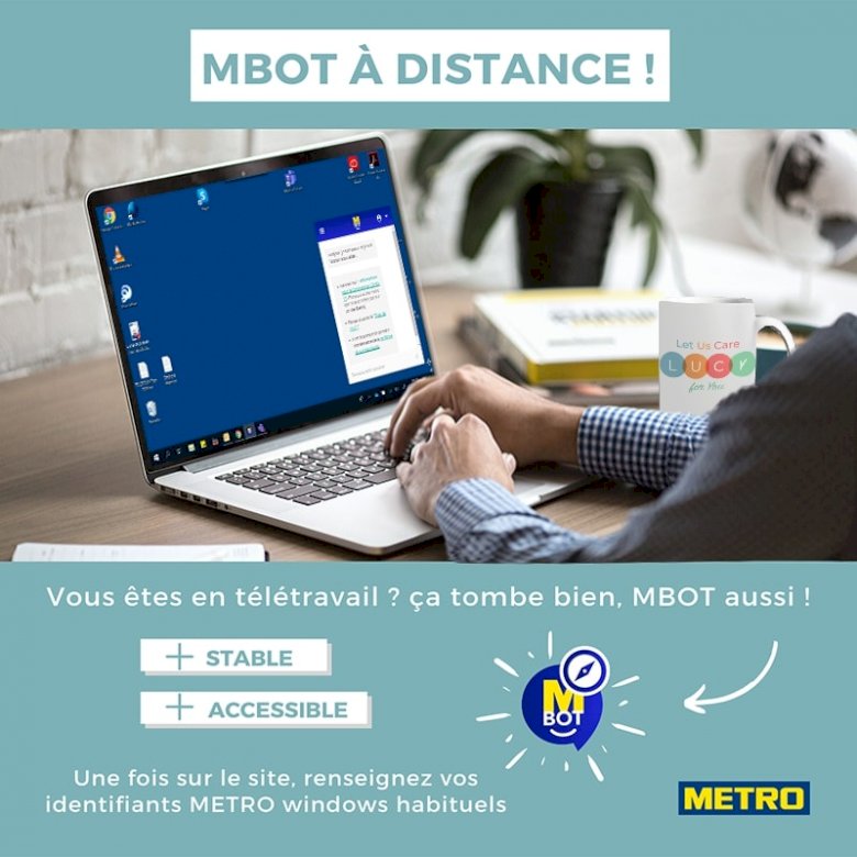 METRO Remote Telearbeit MBOT Online-Puzzle