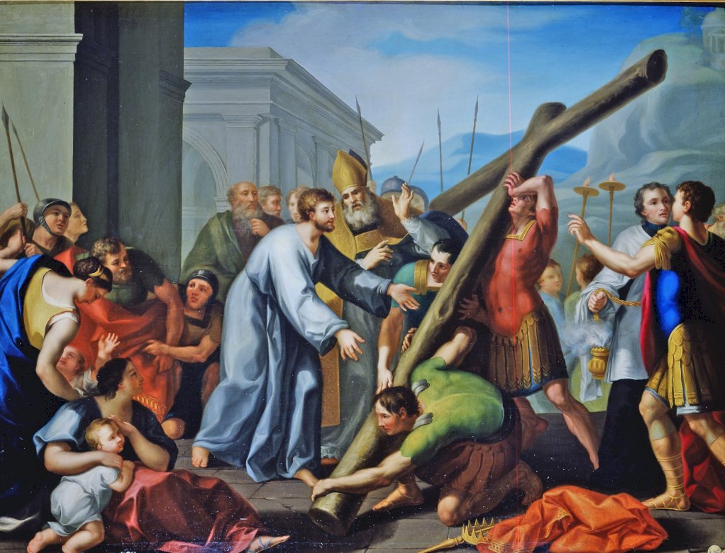 El Emperador Heraclio con la Cruz puzzle en ligne