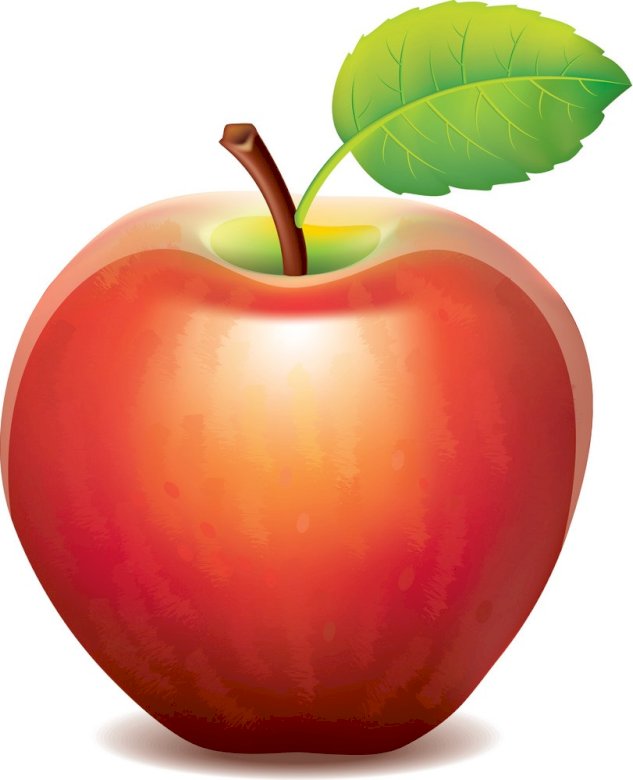 Červené jablko skládačky online