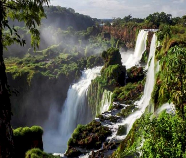 Waterfall . jigsaw puzzle online