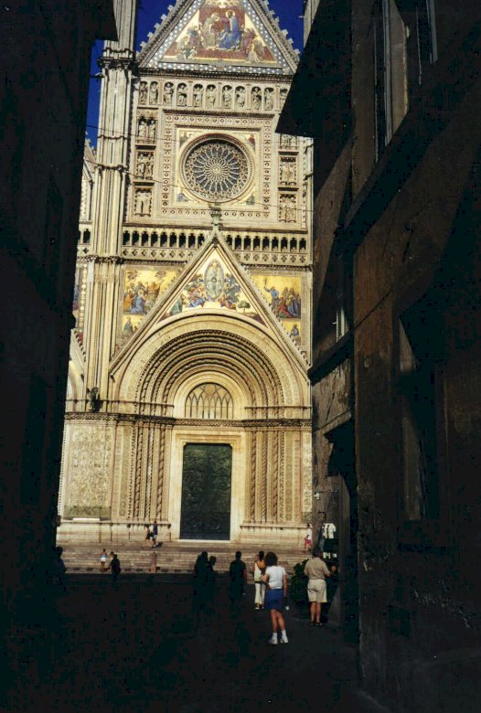katedrála orvieto Itálie skládačky online