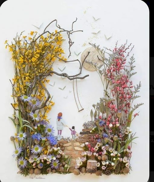 květinová zahrada skládačky online