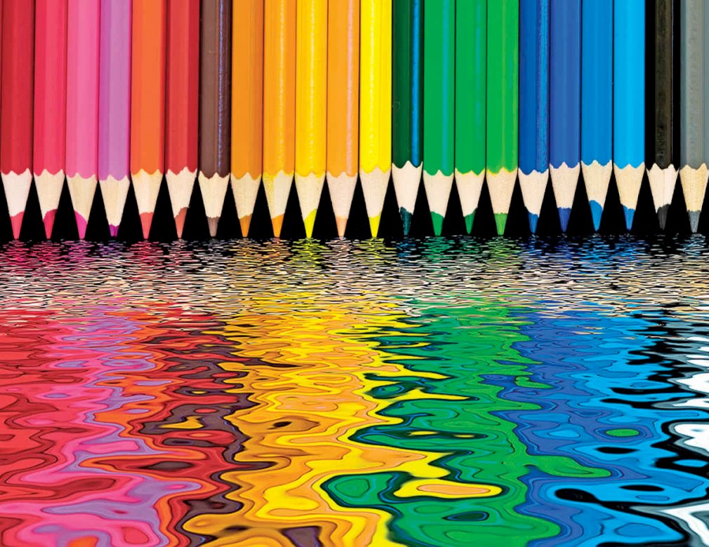 Crayons de couleur puzzle en ligne