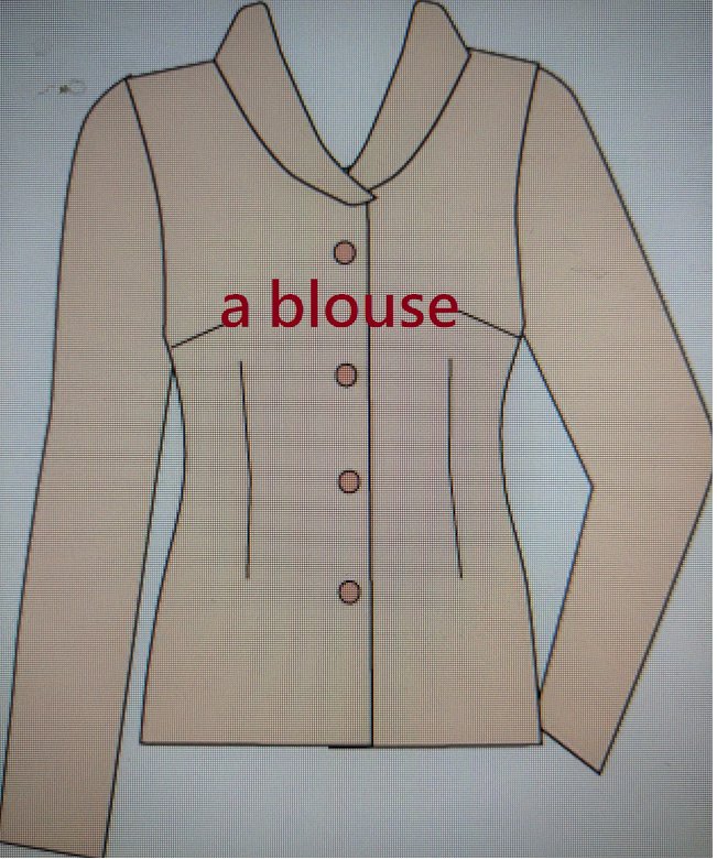 Dit is een blouse. legpuzzel online