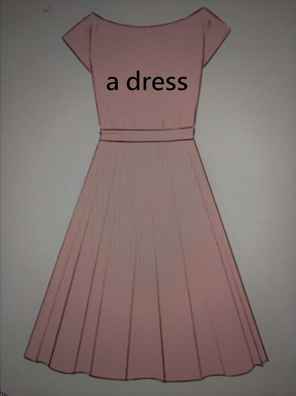 Isto é um vestido. quebra-cabeças online