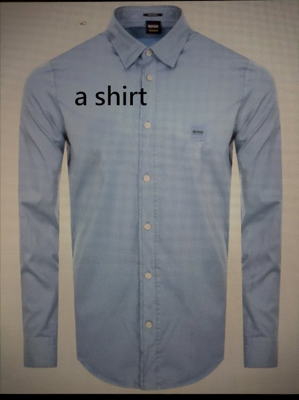 Αυτό είναι ένα πουκάμισο. online παζλ