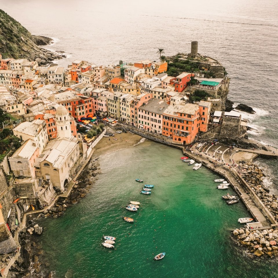 Cinque Terre, Ιταλία online παζλ