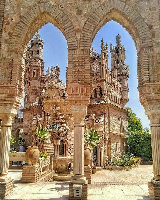 Κάστρο Benalmádena, Ισπανία παζλ online