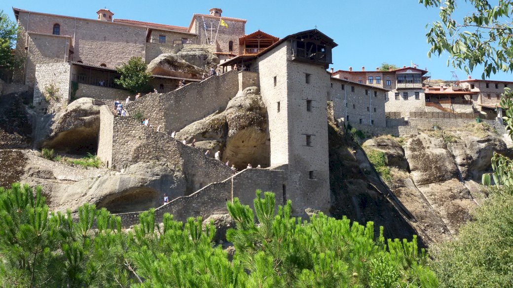 Meteora kloster pussel på nätet