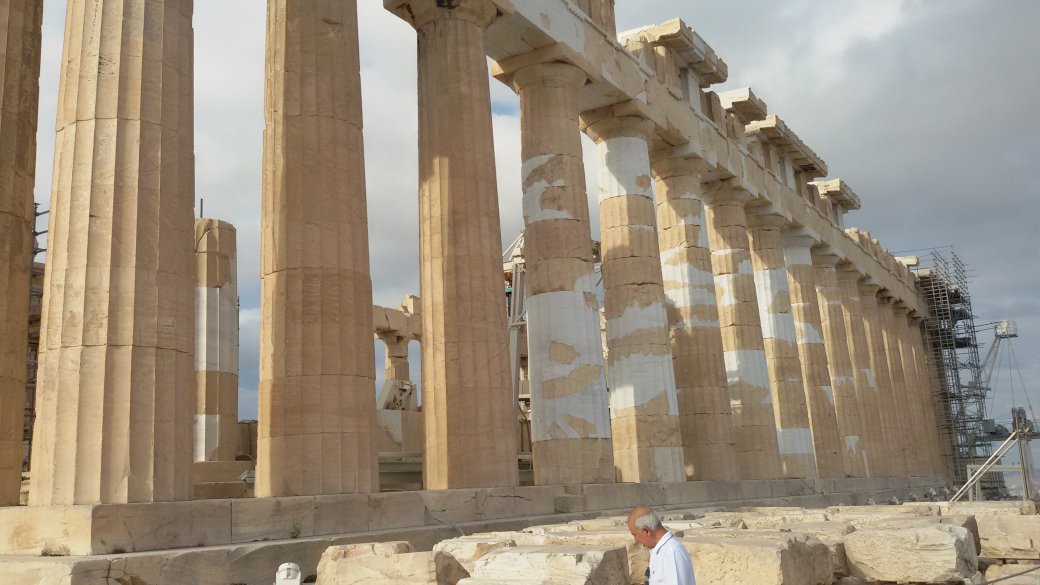 Parthenon von Athen Online-Puzzle