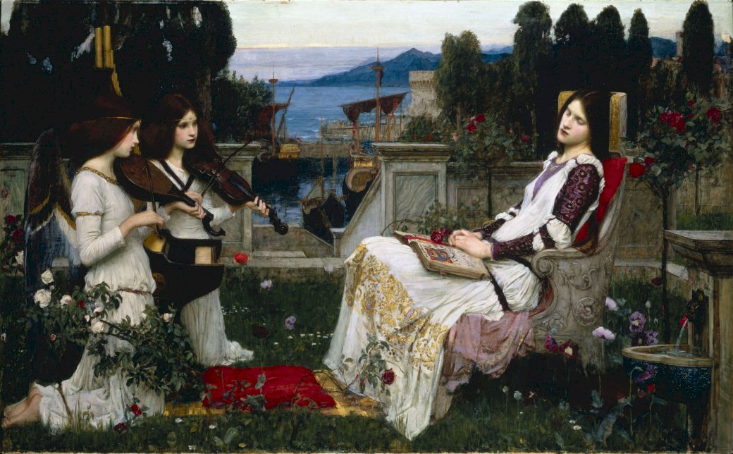 Saint Cecilia (1895) pussel på nätet