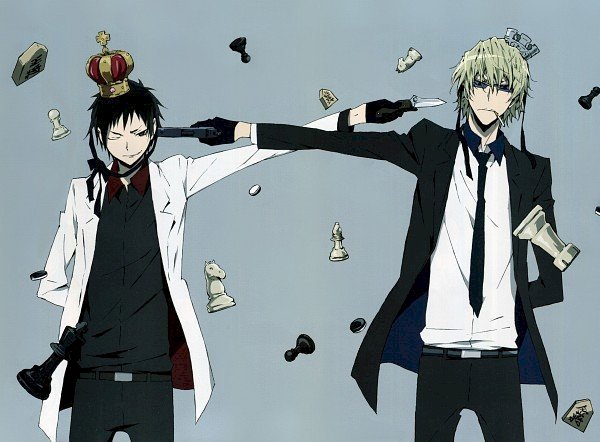 Shizuo și Izaya puzzle online