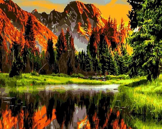 beautiful mountains jigsaw puzzle online