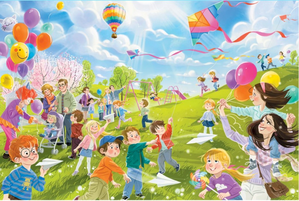 Ballonnen en vliegers legpuzzel online