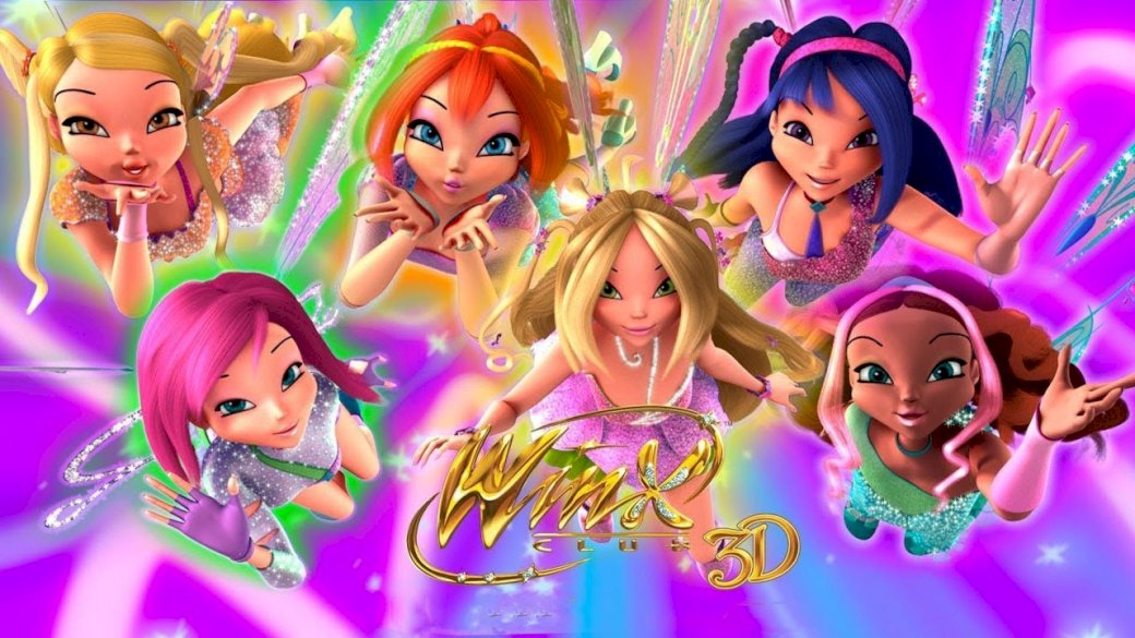 winx 3 D онлайн пъзел