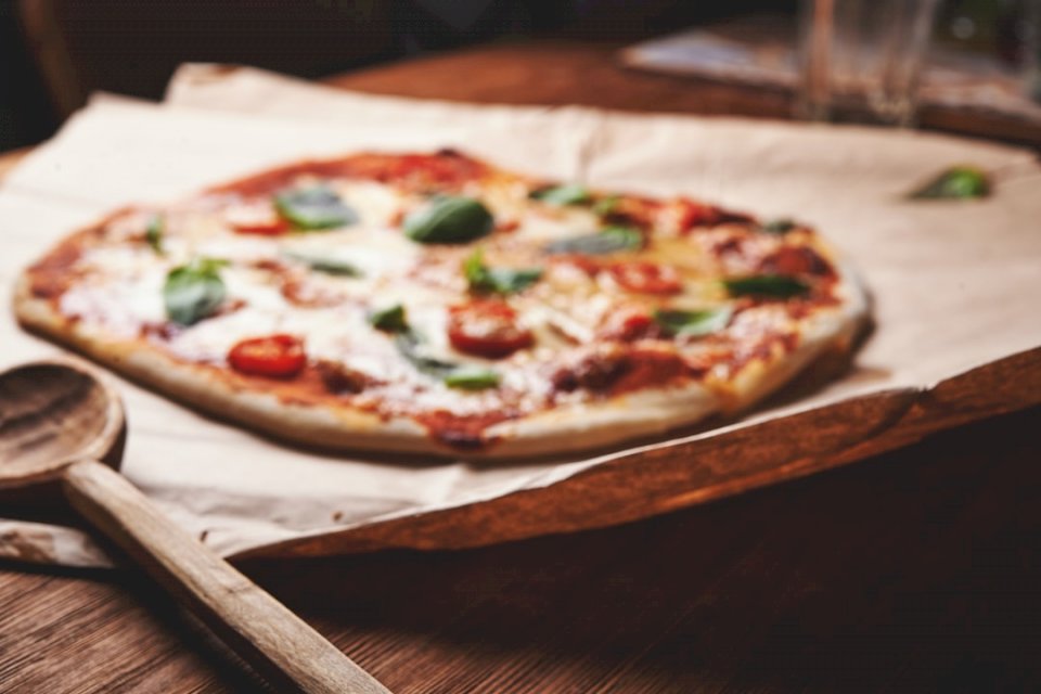 Домашна пица маргарита онлайн пъзел