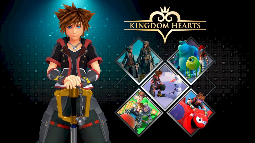 Ταπετσαρία Kingdom Hearts παζλ online