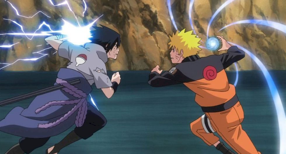 Sasuke VS Naruto online παζλ