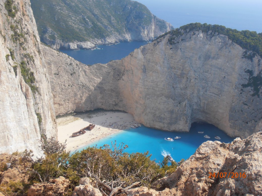 Navagio or the Wreck Bay of Zakynthos jigsaw puzzle online