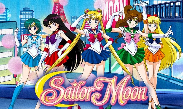 Sailor Moon онлайн пазл