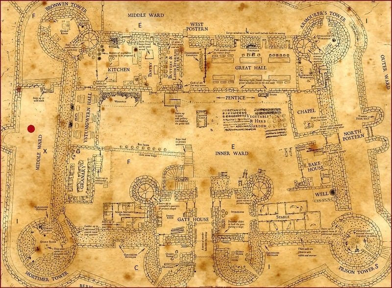 Карта Гогвортсу пазл онлайн