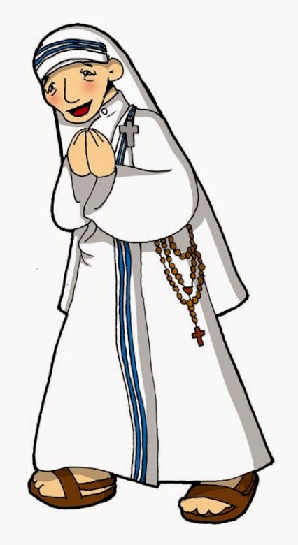 Matka Svatá Tereza z Kalkaty online puzzle