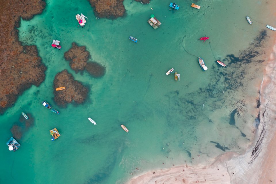 Порту-де-Галиньяш — пляж онлайн-пазл