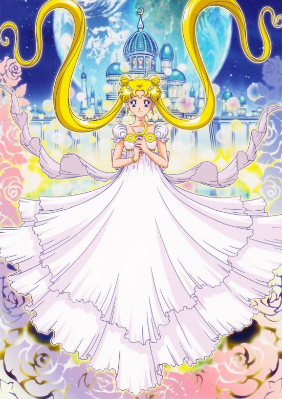 sailor moon princezna sereneti skládačky online