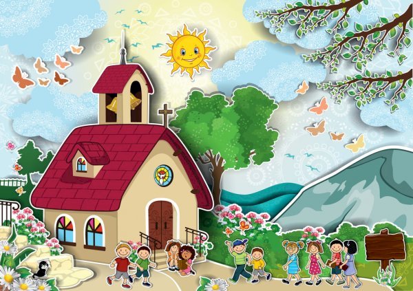 Way to church jigsaw puzzle online