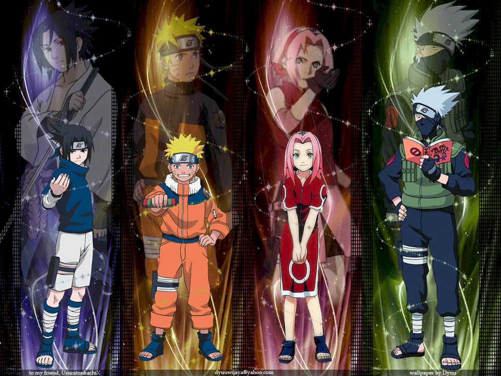 echipa 7 a lui Naruto puzzle online