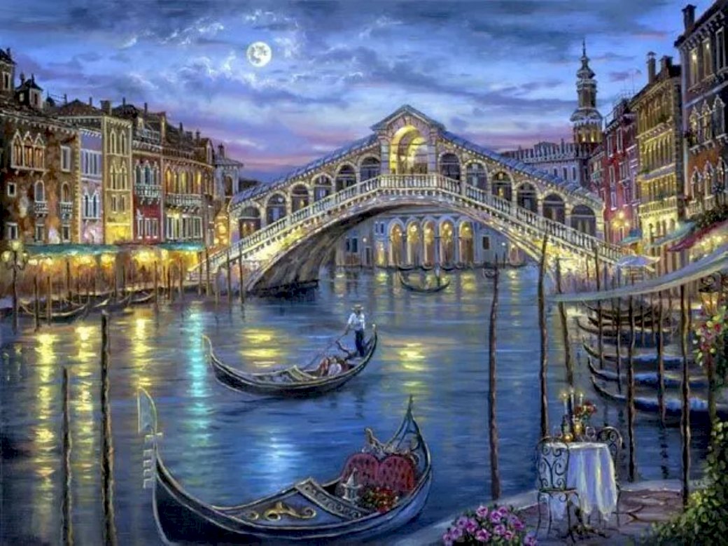 Puente de Venecia jigsaw puzzle online