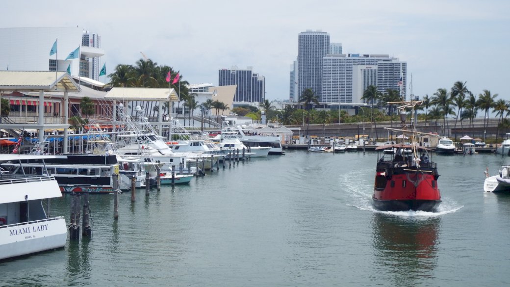 PORT IN MIAMI jigsaw puzzle online