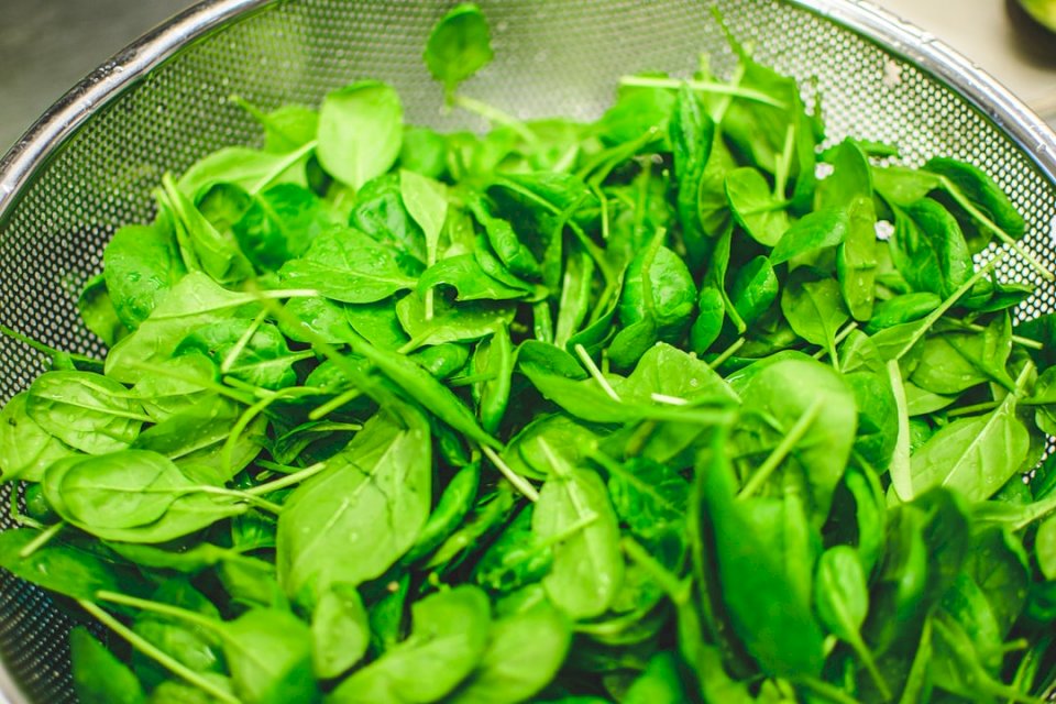 Washed spinach jigsaw puzzle online