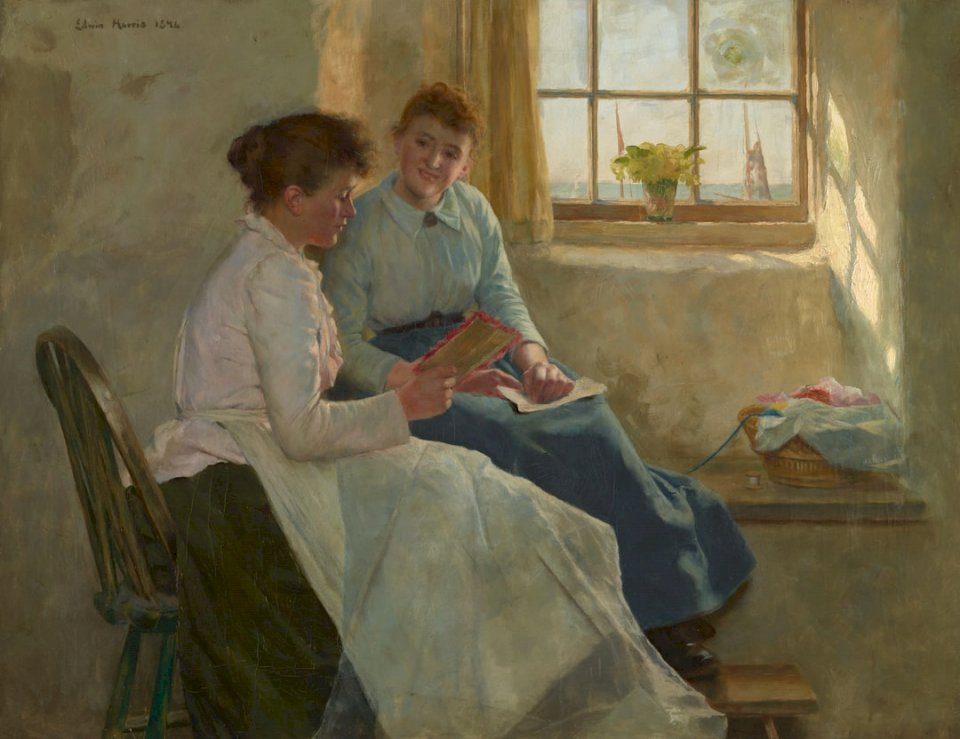 «Валентинка», 1894, Едвін онлайн пазл