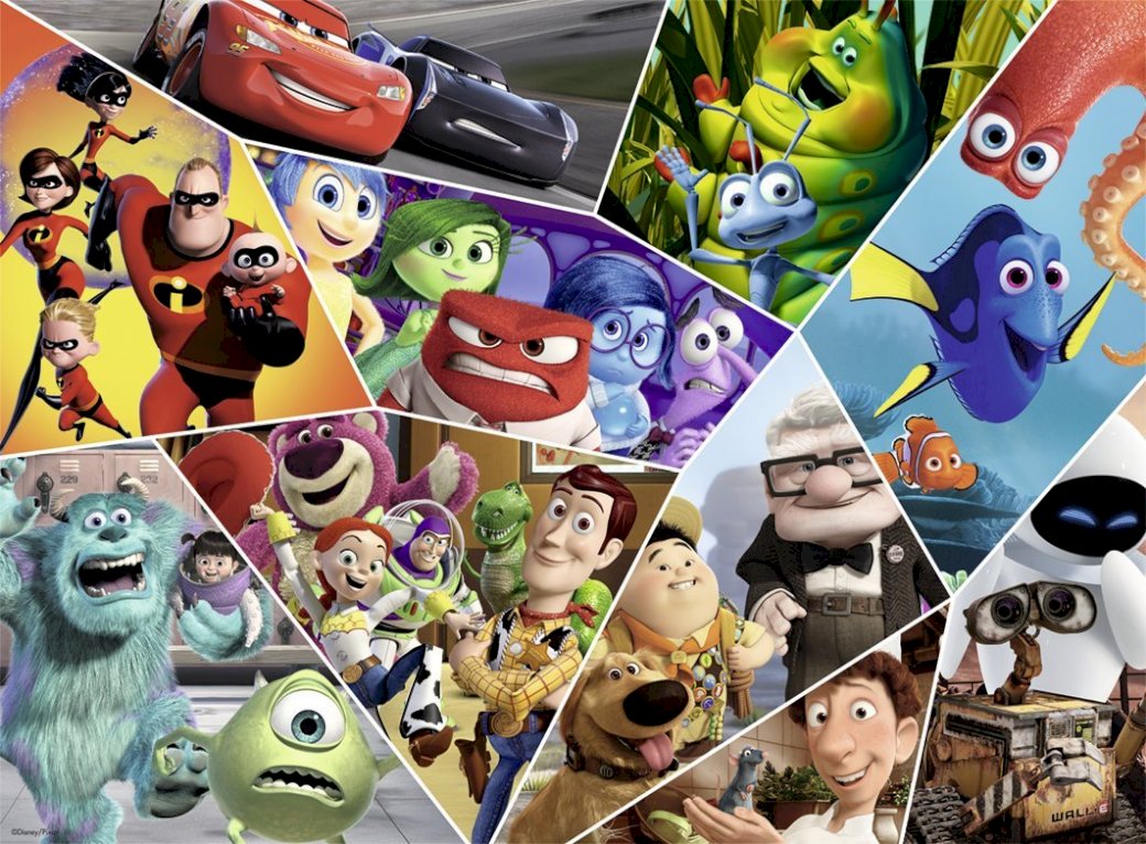 Pixar Heroes online παζλ