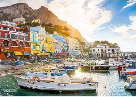 En la isla de Capri. rompecabezas en línea
