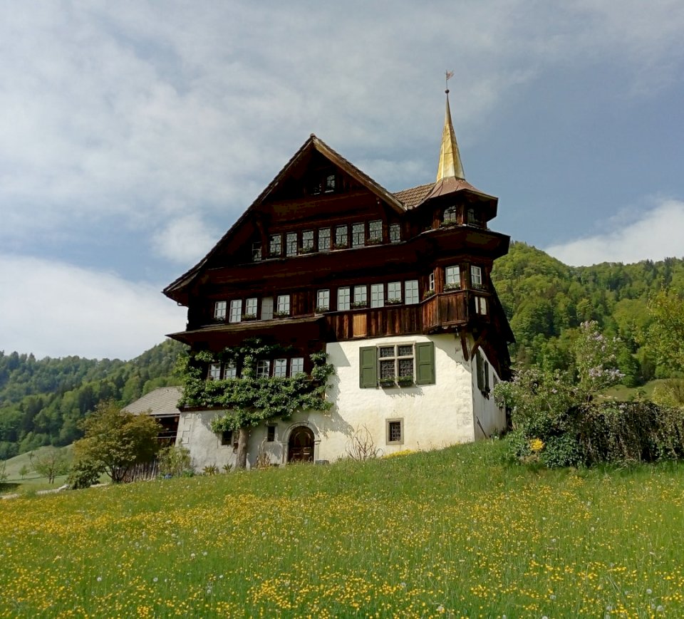 Türmlihaus (casa da torre) de quebra-cabeças online