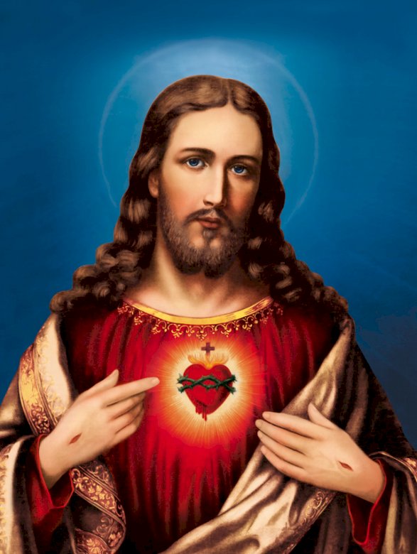 Jesus' good heart online puzzle
