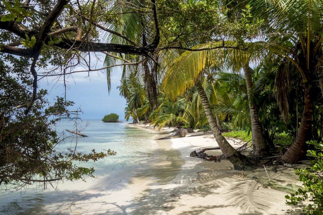 Panama Seelandschaft Online-Puzzle