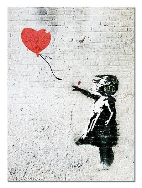 Banksy - ein kreativer Künstler Online-Puzzle