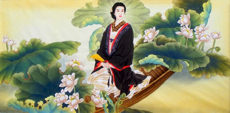 Traditional Chinese woman jigsaw puzzle online