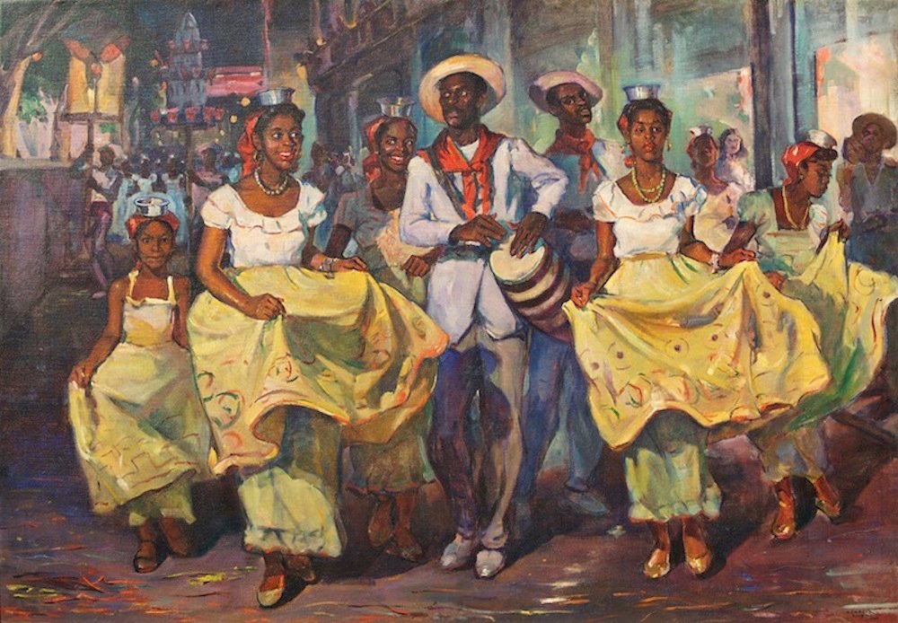 Kubansk liv, fiesta pussel på nätet