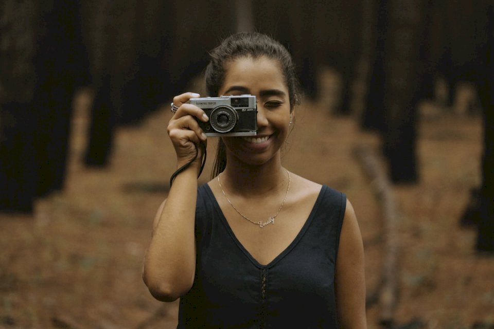 Κορίτσι κάμερα online παζλ