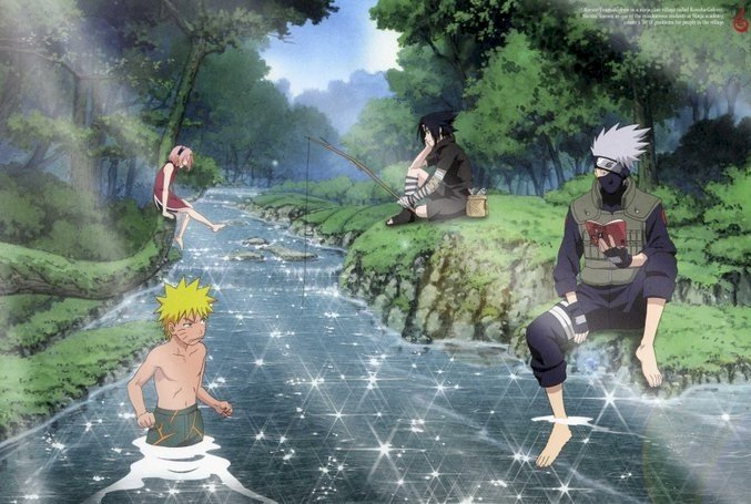 Naruto Team 7 Pussel online