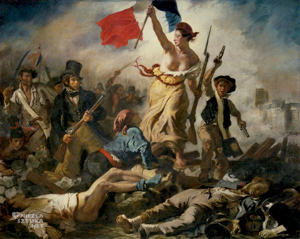 Vrijheid Delacroix legpuzzel online
