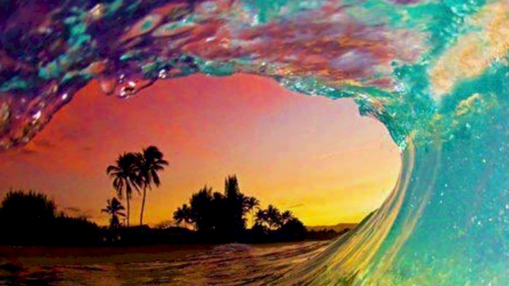 Aloha Wave rompecabezas en línea