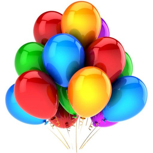 Колорове балони пазл онлайн