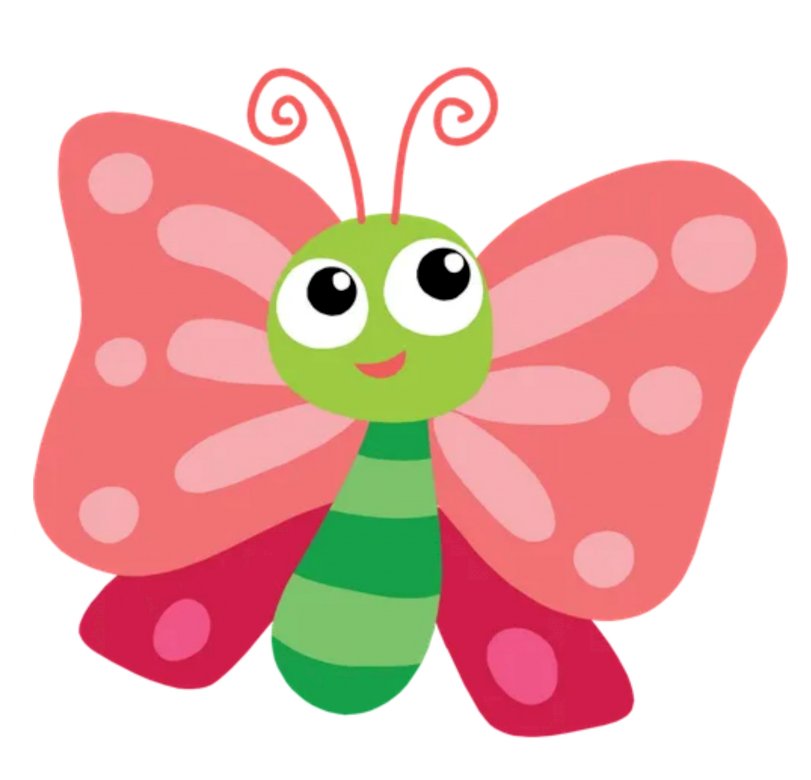 Roze vlinder online puzzel